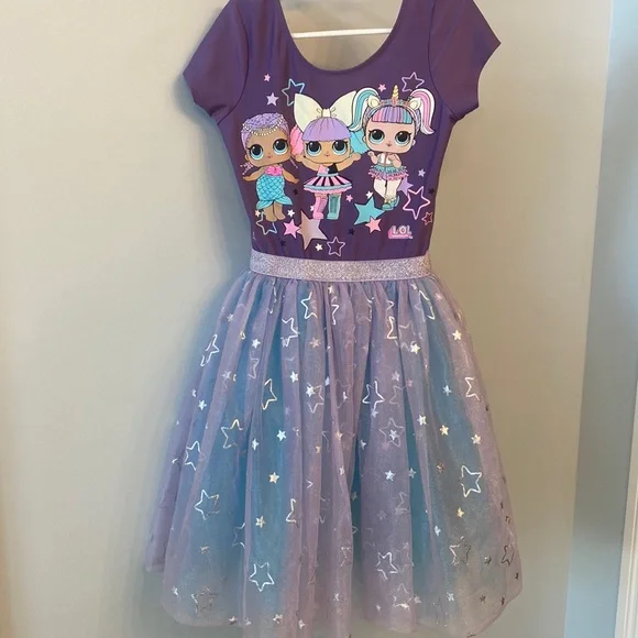 lol birthday party dresses Lol surprise doll tutu set-lol surprise outfit- lol surprise dress – Pink  Toes & Hair Bows main image 0